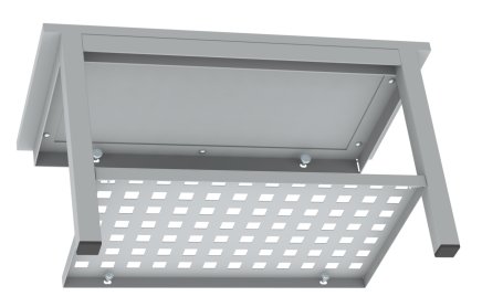 Szafa z ławką z przodu z kratką SALP32_B - 7