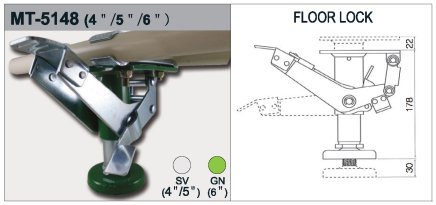 Nóżka z regulacją MT-5148GN - 1