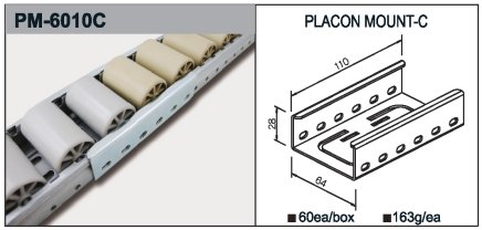 Uchwyt prowadnicy rolkowej typu PM-6010C - 1