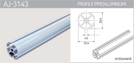 Profil aluminiowy AJ-3143 - 1