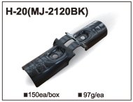 Złącze metalowe MJ-2120 (H-20)