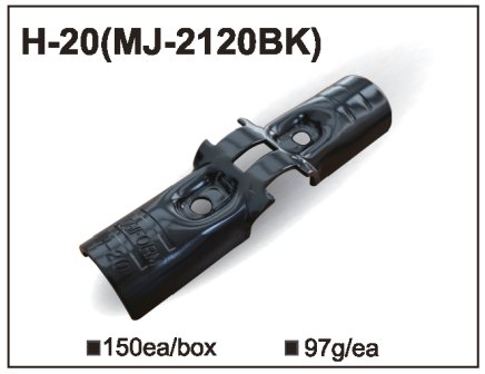 Złącze metalowe MJ-2120 (H-20) - 1