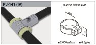 Obejma zaciskowa plastikowa PJ-141