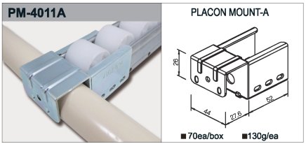 Uchwyt prowadnicy rolkowej typu PM-4011A - 1