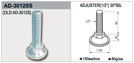 Stopka gwintowana typu AD-3012ISM - 1