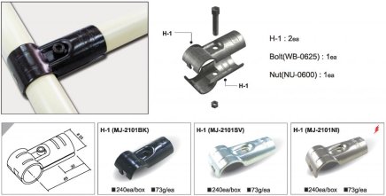 Złącze metalowe MJ-2101 (H-1) - 4