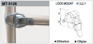 Mocowanie rur MT-5126 z zaciskiem