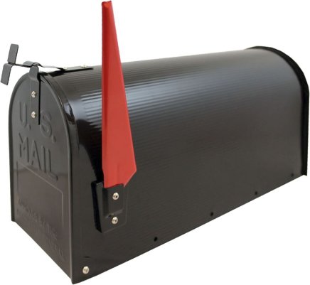 Skrzynka pocztowa US Alu-Mailbox czarna - 1