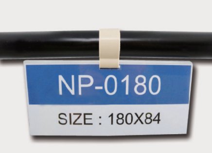 Wisząca kieszeń na etykietę NP-0180 - 1