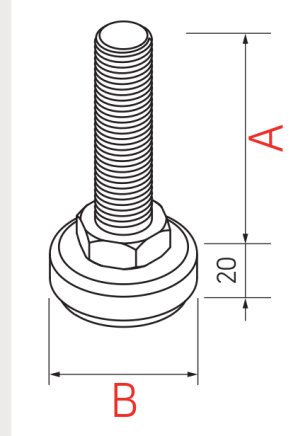 Stopka gwintowana typu AD-3010MRM - 2
