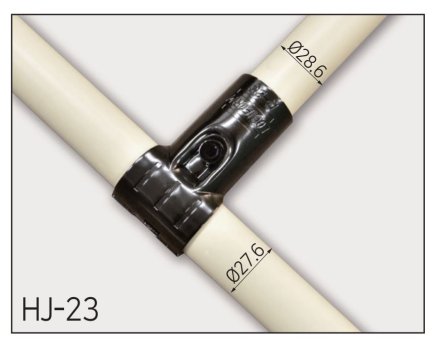 Złącze metalowe - komplet HJ-23 - 1