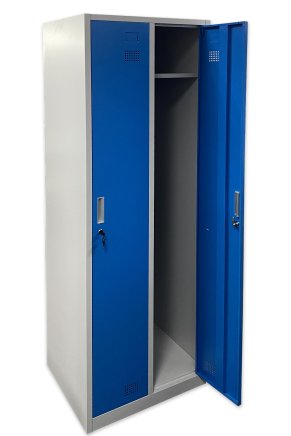 Szafka pracownicza BHP szara/niebieska HDG-02-7047_5015_U - 3