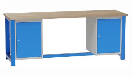 Stół warsztatowy z kontenerkami - 1