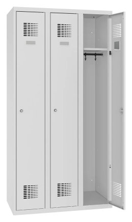 Szafka pracownicza BHP metalowa Sum 330 W, szerokość 900 mm - 2