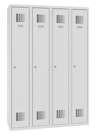 Szafka pracownicza BHP metalowa Sum 340 W, szerokość 1200 mm - 3