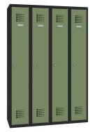 Szafka pracownicza BHP metalowa Sum 340 W, szerokość 1200 mm - 5