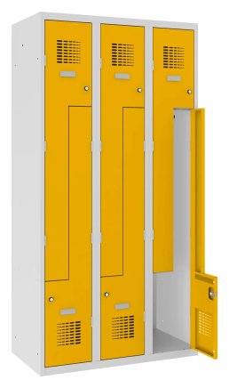 Szafa metalowa Sul 33 W, szerokość 900 mm - 3