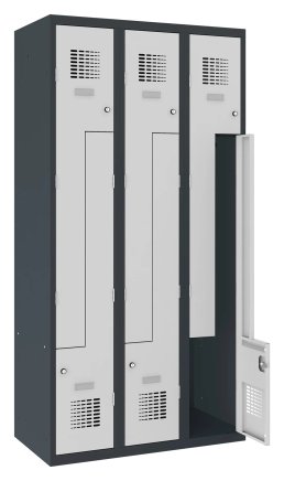 Szafa metalowa Sul 33 W, szerokość 900 mm - 4