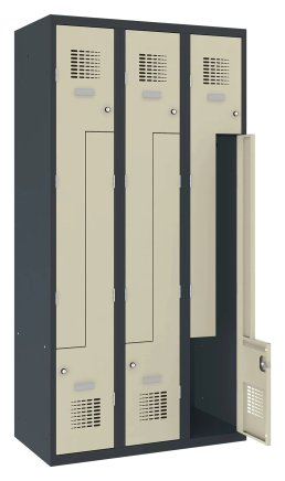 Szafa metalowa Sul 33 W, szerokość 900 mm - 5