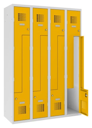Szafa metalowa Sul 34 W, szerokość 1200 mm - 5