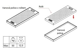 Ruszt do tacki FIP/CSC.9250