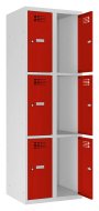 Szafka BHP pracownicza metalowa Sus 323 szer. 600 mm - 5