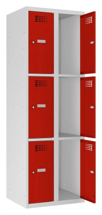 Szafka BHP pracownicza metalowa Sus 323 szer. 600 mm - 5