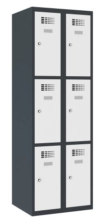 Szafka BHP pracownicza metalowa Sus 323 szer. 600 mm - 1
