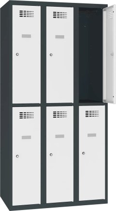 Szafka BHP pracownicza metalowa Sus 332 szer. 900 mm - 8