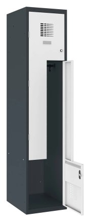 Szafka pracownicza BHP metalowa Sul 41 W szerokość 400 mm - 1