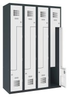 Szafa metalowa Sul 34 W, szerokość 1200 mm - 1