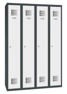 Szafka pracownicza BHP metalowa Sum 340 W, szerokość 1200 mm - 1