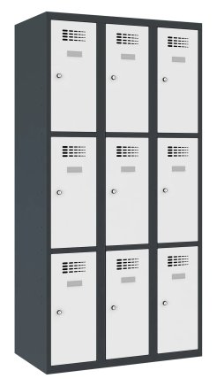 Szafka BHP pracownicza metalowa Sus 333 szer. 900 mm - 1