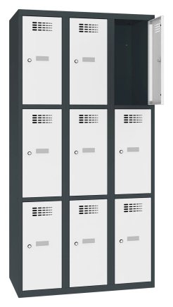Szafka BHP pracownicza metalowa Sus 333 szer. 900 mm - 2
