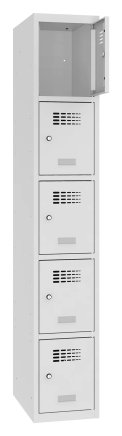 Szafka BHP pracownicza metalowa Sus 315 szer. 300 mm - 3