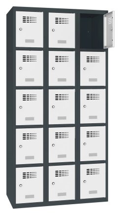 Szafka pracownicza BHP metalowa Sus 335 W, szerokość 900 mm - 2