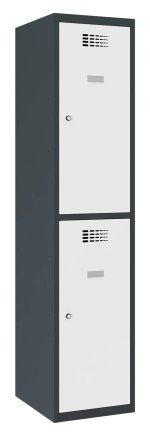 Szafka BHP pracownicza metalowa Sus 412 W szerokość 400 mm - 1