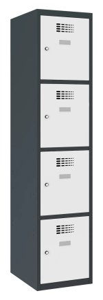 Szafka metalowa Sus 414 W, szerokość 400 mm - 1