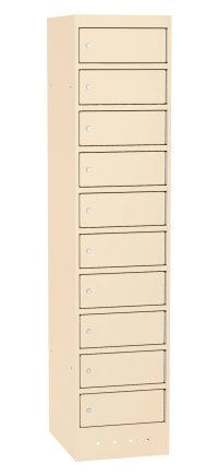 Szafka na laptopy SZNL 4110 - 10 przegródek z instalacją elektryczną - 5