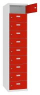 Szafki osobiste z 10 przegródkami MSus 4110 hl. 500 mm - 3