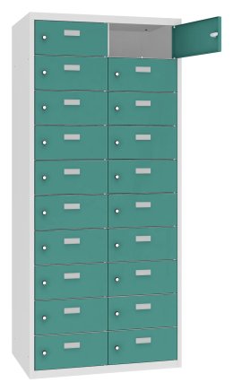 Szafki osobiste z 20 przegródkami MSus 4210 hl. 500 mm - 3