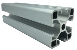 Profil aluminiowy 40x40, KA-4040  1 m + cięcie na wymiar