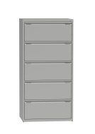 Metalowa szafka kartotekowa pięcioszufladowa G2325 - 1