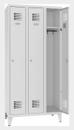 Szafka pracownicza BHP metalowa na nogach Sum 331 szer. 900 mm - 1