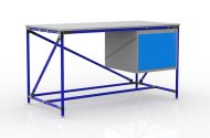 Stół warsztatowy z kontenerkiem o szerokości 1500 mm, 240405311 - 3