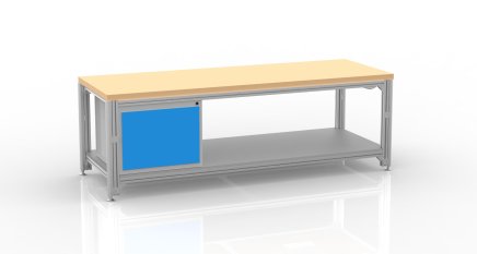 Elektrycznie regulowany stół z profili aluminiowych - 1