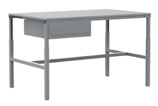 Stół warsztatowy SP z regulacją wysokości o głębokości 700 mm (różne warianty) - 1