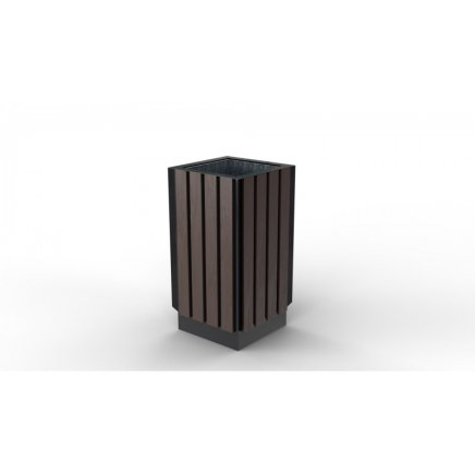 Zewnętrzny kosz na śmieci 65L Recyklat - 1