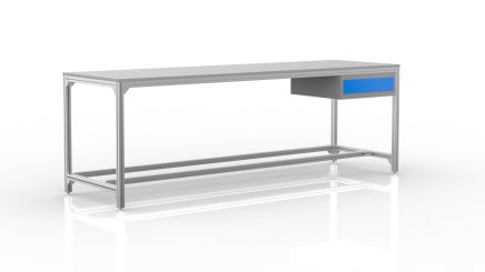 Stół warsztatowy z profili aluminiowych (różne warianty) - 1