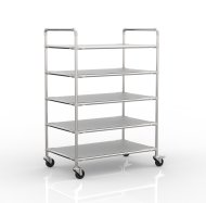 Antystatyczny wózek - 5 półek 24040237 (różne warianty) - 1